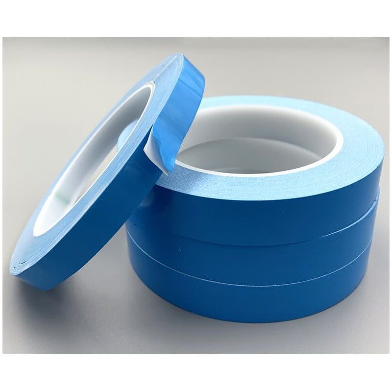 دبل فيس اصلي ازرق حراري عرض 10مللي