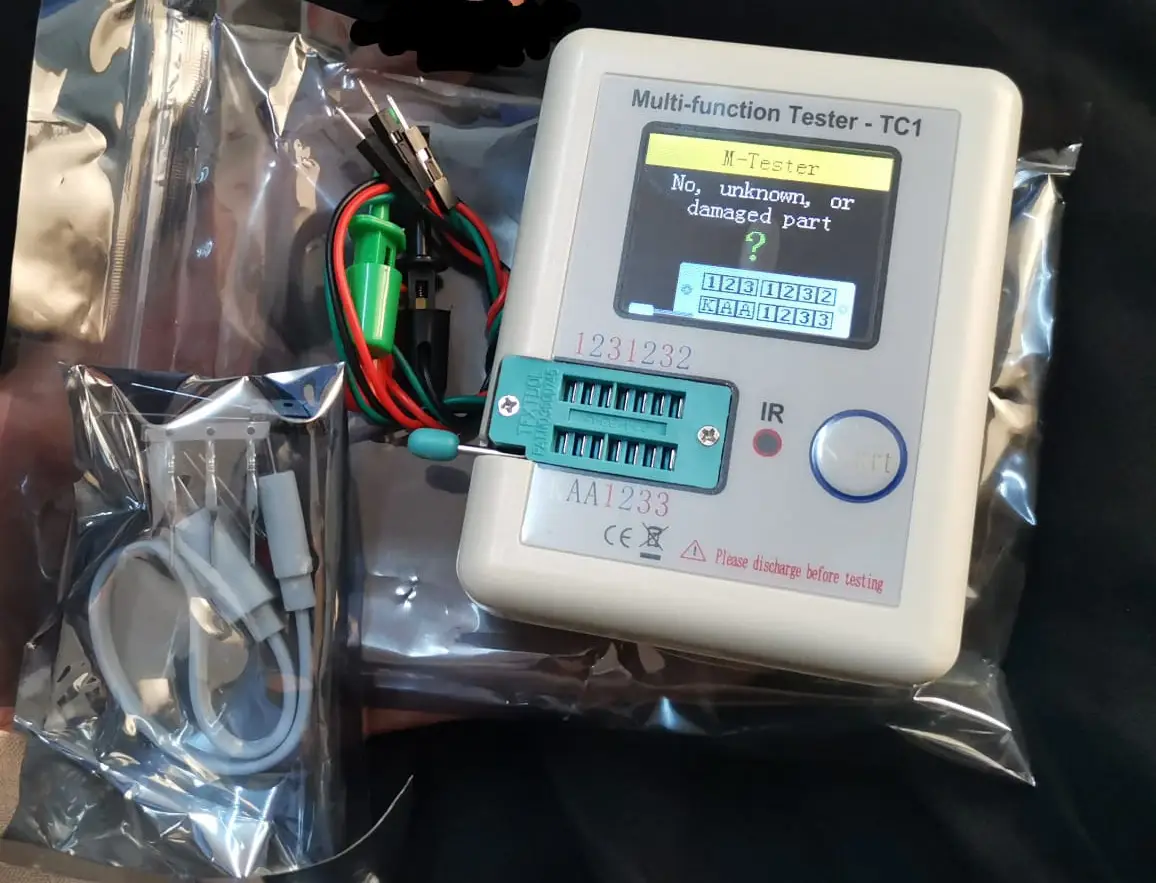 تستر اختبار المكونات الالكترونيه LCR-T7 l موديل حديث