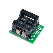 سوكت اختبار وبرمجة OTS-20-1.27-01 مع مبرمجة RT809