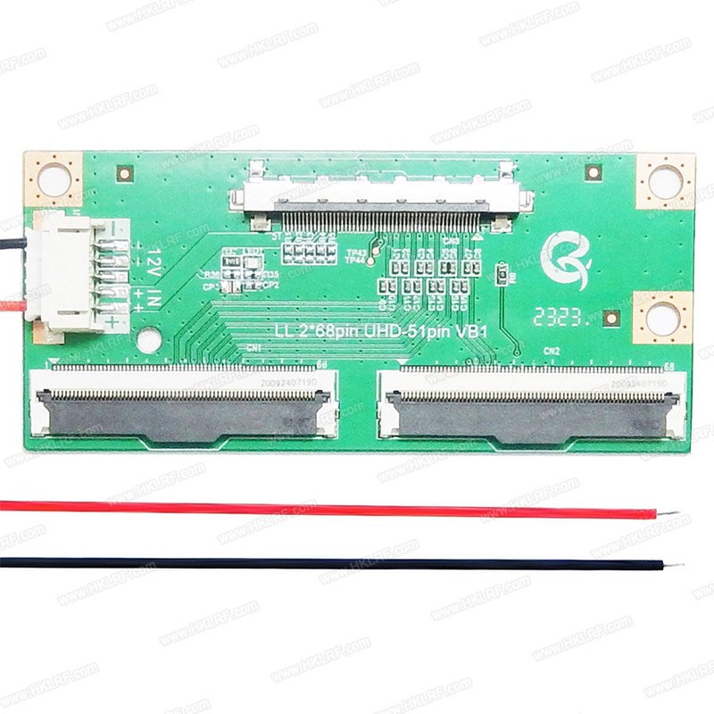 تحويلة لتركيب آي بانل 4K علي مين بورد ال جي 68Pin الي سوكت UHD-51pin